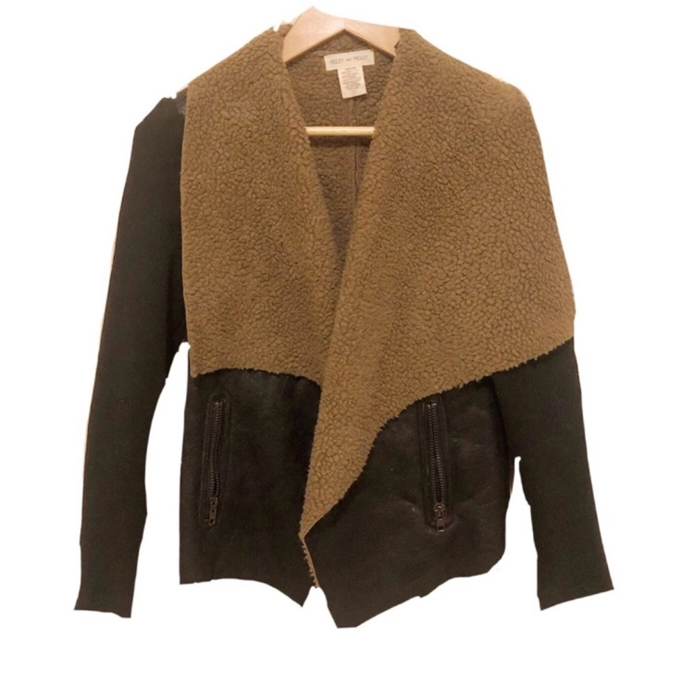 Miley and Molly teddy lined jacket size Medium